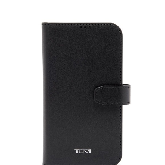 TUMI wallet folio iPhone case NEW! BLACK (magnet phone case also avail) - Picture 3 of 13